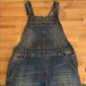 Zara Overalls - Skinny / Distressed - NWOT - XL
